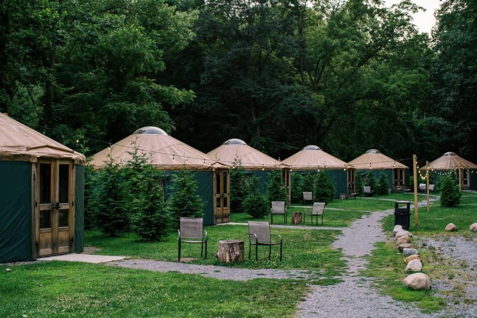 Plum Point Lodge Himrod Екстер'єр фото